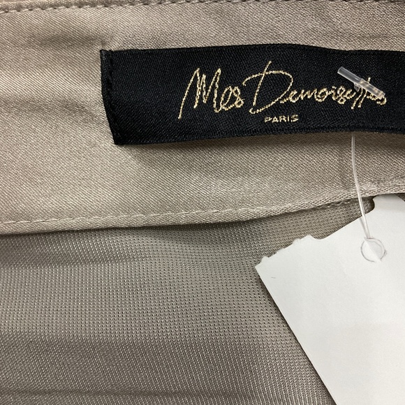 MES DEMOISELLES GREY VELVET TRAVIS DRESS - Picture 4 of 5